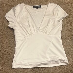 New York & Company White Blouse